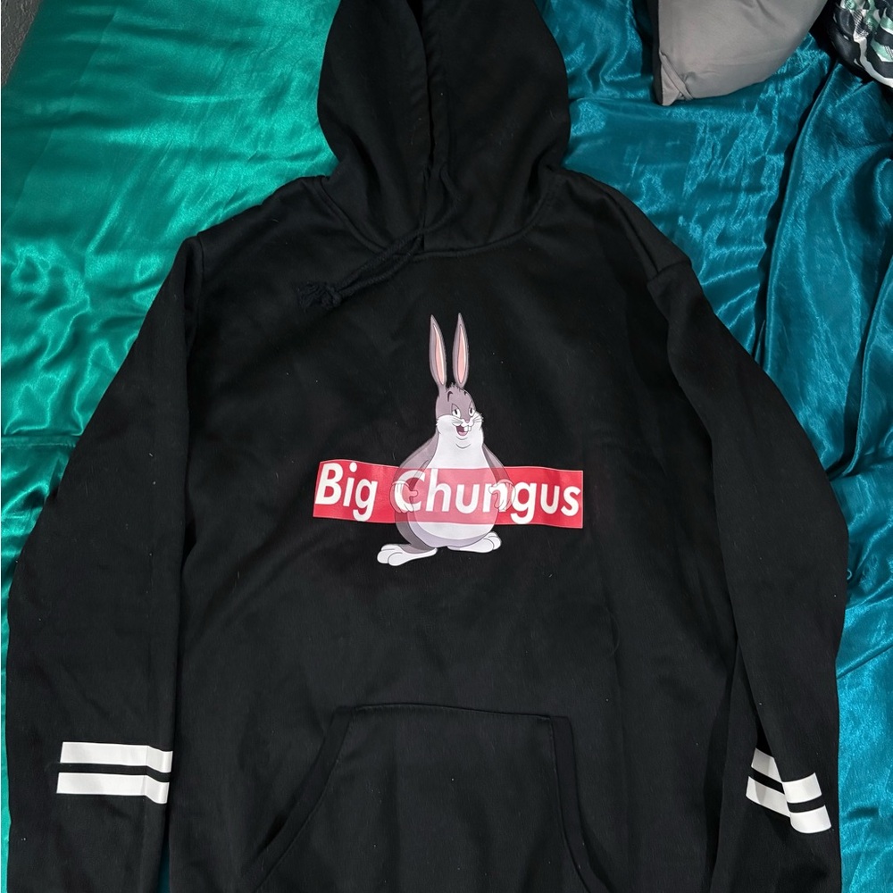Black Big Chungus Hoodie